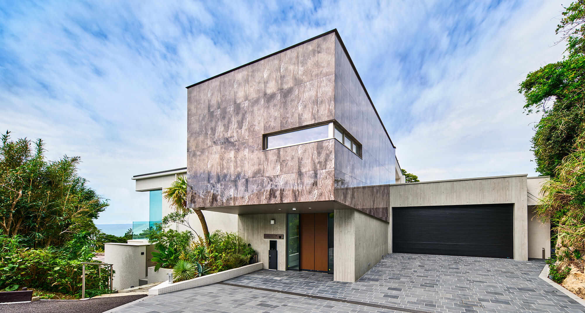 高級住宅の外観